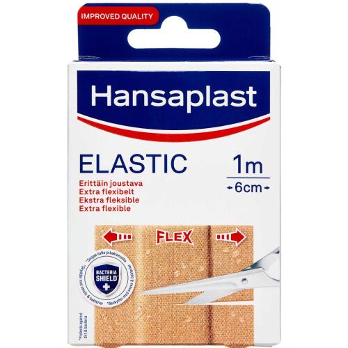 Køb Hansaplast Elastic Plaster 1 m x 6 cm 10 stk. online hos apotekeren.dk