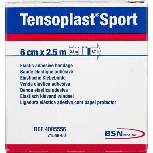 Køb Tensoplast Sport 6 cm x 2,5 m 1 stk. online hos apotekeren.dk