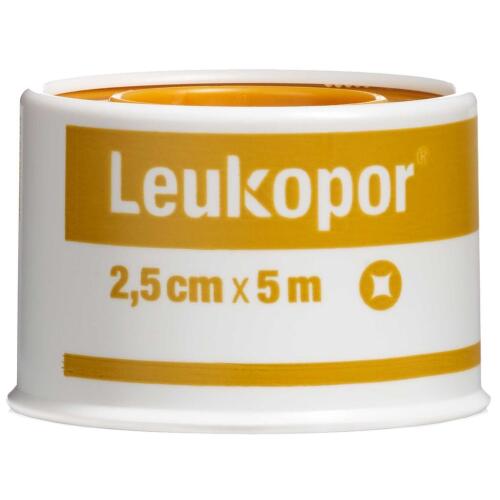 Køb Leukopor 2472 2,25 cm x 5 m 1 stk. online hos apotekeren.dk