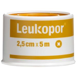 Køb Leukopor 2472 2,25 cm x 5 m 1 stk. online hos apotekeren.dk