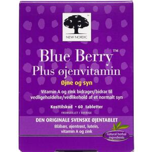 Køb Blue Berry Plus Øjenvitamin tablet 60 stk. online hos apotekeren.dk