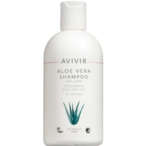 Køb AVIVIR Aloe Vera Shampoo Hair and Body 300 ml online hos apotekeren.dk