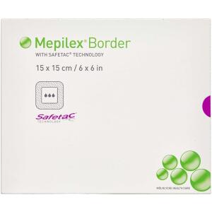 Køb Mepilex Border 15x15 cm 5 stk. online hos apotekeren.dk