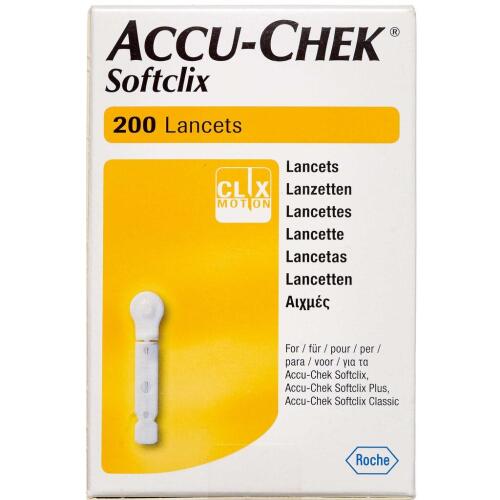 Køb Accu-Chek Softclix Lancetter 200 stk. online hos apotekeren.dk