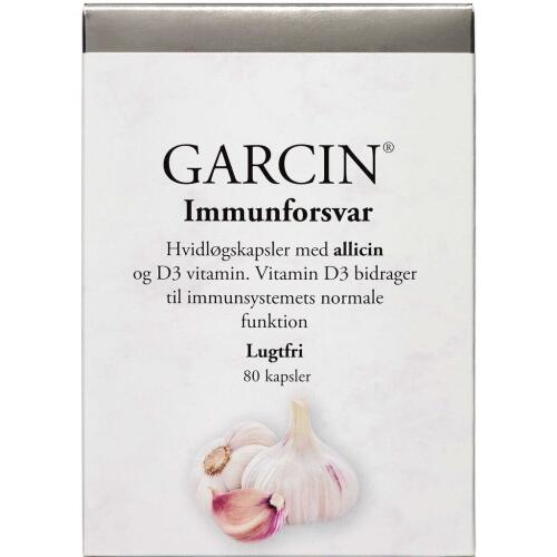 Køb Garcin Immunforsvar kapsler 80 stk. online hos apotekeren.dk