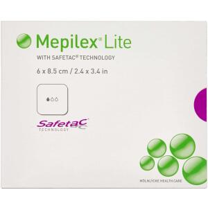 Køb Mepilex Lite 6 x 8,5 cm 5 stk. online hos apotekeren.dk