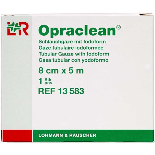 Køb Opraclean Gaze 4 lag m/ kant 8 cm x 5 m 1 stk. online hos apotekeren.dk