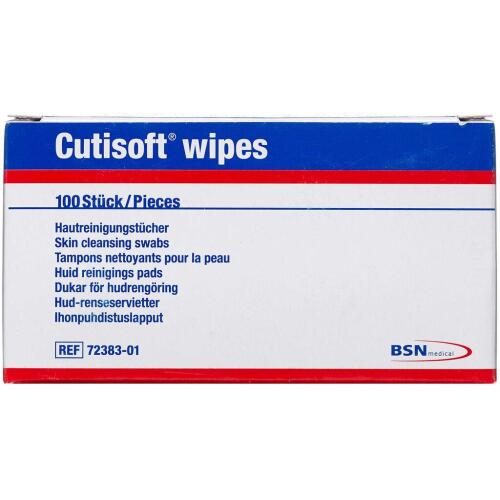 Køb Cutisoft Wipes 100 stk. online hos apotekeren.dk