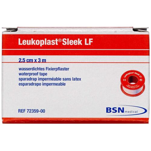 Køb Leukoplast Sleek LF 2,5 cm x 3 m 1 stk. online hos apotekeren.dk