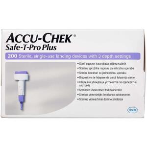 Køb Accu-Chek Safe-T-Pro Lancetter 200 stk. online hos apotekeren.dk