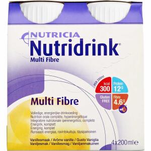 Køb Nutridrink Multi Fibre Mix 6 x 4 x 200 ml online hos apotekeren.dk