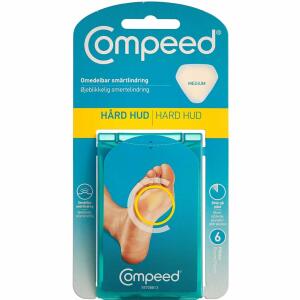 Køb Compeed Hård Hud plaster medium 6 stk. online hos apotekeren.dk