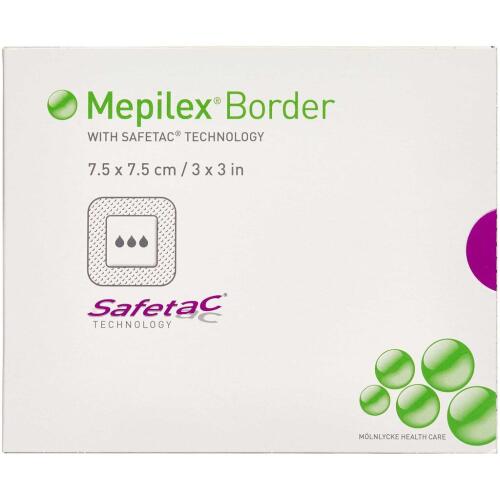 Køb Mepilex Border 7,5x7,5 cm 5 stk. online hos apotekeren.dk
