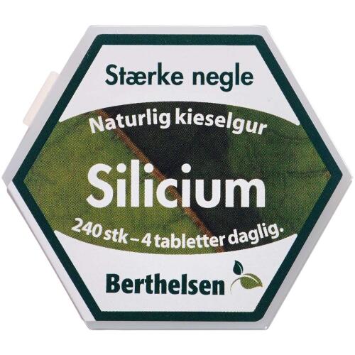 Køb Berthelsen Naturlig Silicium tabletter 240 stk. online hos apotekeren.dk