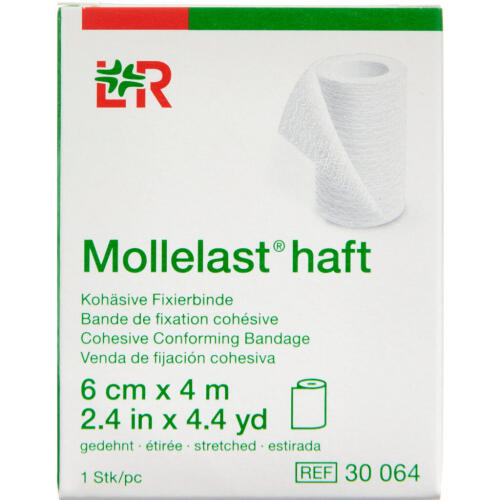 Køb Mollelast Haft 6 cm x 4 m 1 stk. online hos apotekeren.dk