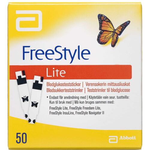 Køb Freestyle Lite Teststrimler online hos apotekeren.dk
