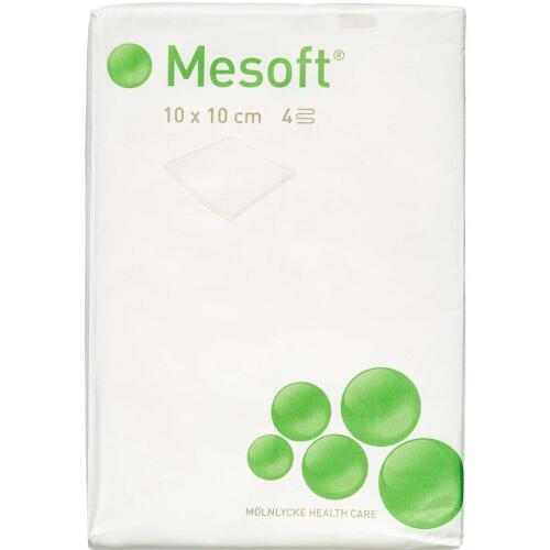 Køb Mesoft Kompres usteril 10x 10 cm 100 stk. online hos apotekeren.dk