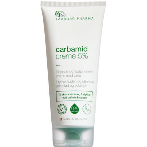 Køb Faaborg Pharma Carbamid Creme 5 % 200 ml online hos apotekeren.dk