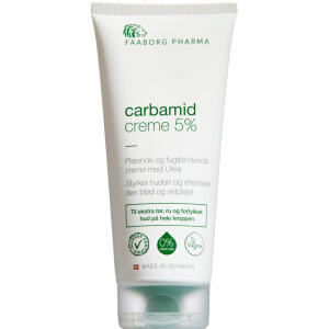 Køb Faaborg Pharma Carbamid Creme 5 % 200 ml online hos apotekeren.dk