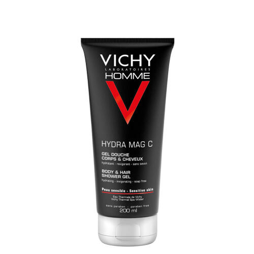 Køb Vichy Homme Hydra Mag C shower gel 200 ml online hos apotekeren.dk