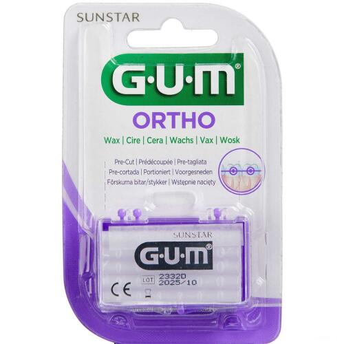 Køb GUM® ORTHOWAX 5 stk. online hos apotekeren.dk