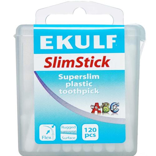 Køb EKULF SlimStick tandstik 120 stk. online hos apotekeren.dk