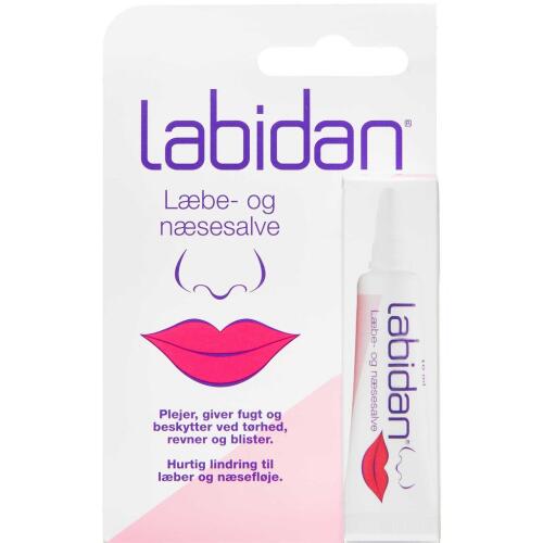 Køb Labidan læbe- og næsesalve 10 ml online hos apotekeren.dk