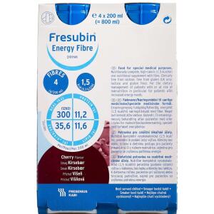 Køb Fresubin Energy Fibre Drink Kirsebær 4 x 200 ml online hos apotekeren.dk
