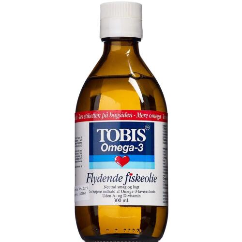 Køb Tobis Fiskeolie 300 ml online hos apotekeren.dk