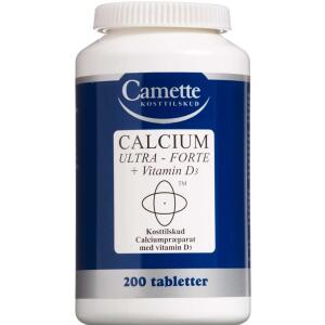 Køb Calcium Ultra Forte + Vitamin D3 200 stk. online hos apotekeren.dk