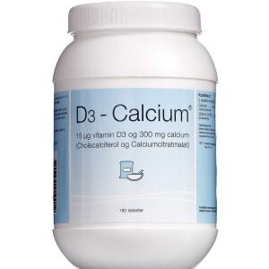Køb D3-Calcium tabletter 180 stk. online hos apotekeren.dk
