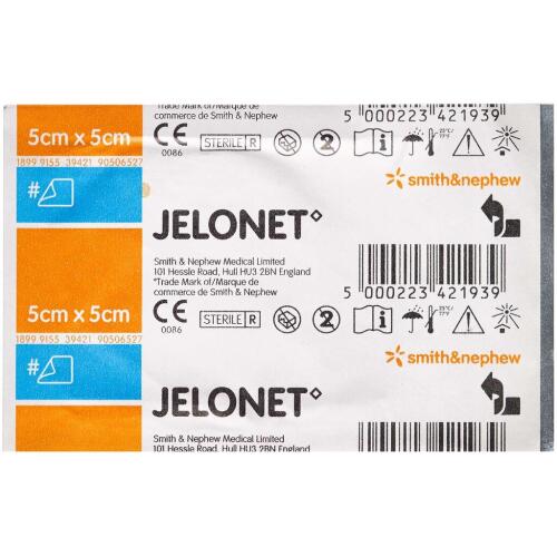 Køb JELONET 5 x 5 cm 1 stk. online hos apotekeren.dk