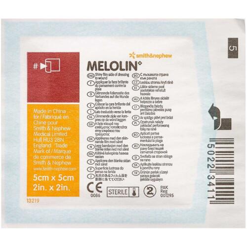 Køb MELOLIN kompresser 5 x 5 cm 1 stk. online hos apotekeren.dk