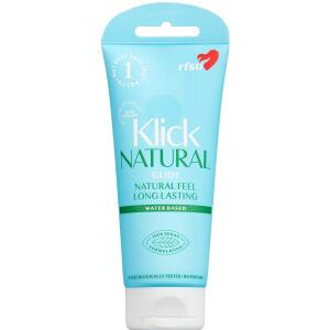 Køb RFSU Klick Natural Vandbaseret glidecreme 100 ml online hos apotekeren.dk