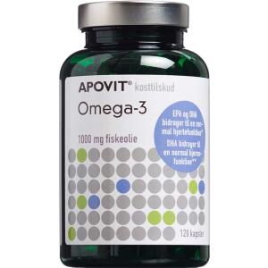 Køb Apovit Omega-3 1000 mg 120 stk. online hos apotekeren.dk