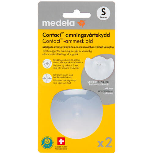Køb Medela Contact Suttebrik Small 2 stk online hos apotekeren.dk