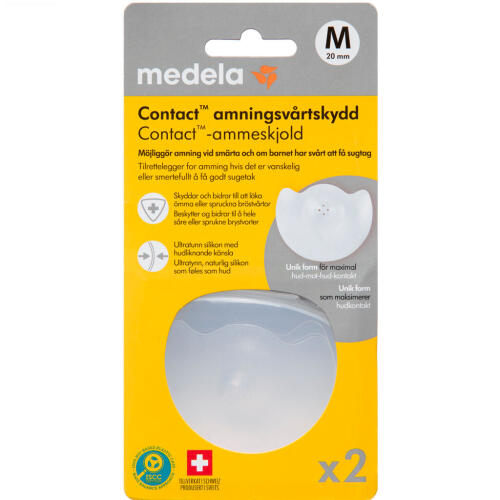 Køb Medela Contact brik - medium 20mm 2 stk. online hos apotekeren.dk