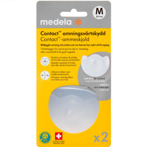 Køb Medela Contact Suttebrik Medium 2 stk online hos apotekeren.dk