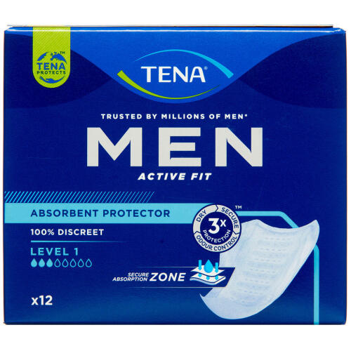 Køb Tena Men Level 1 12 stk. online hos apotekeren.dk