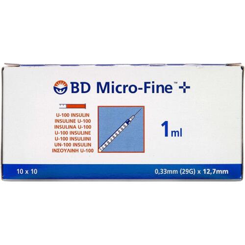 Køb BD MICROFINE+100ENH 12,7MM online hos apotekeren.dk