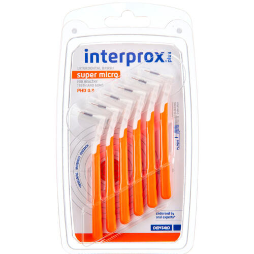 Køb Interprox plus vinkel orange 0,50 mm 6 stk. online hos apotekeren.dk