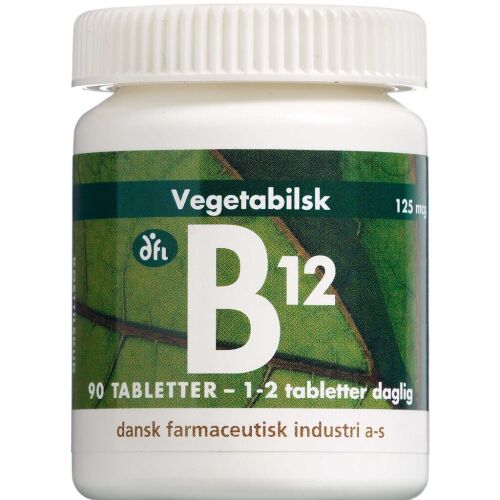 Køb B12 vitamin kosttilskud tabletter 90 stk. online hos apotekeren.dk