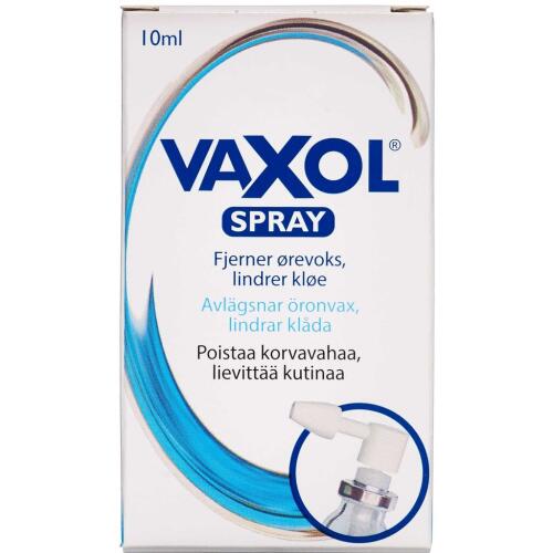 Køb Vaxol ørespray 10 ml online hos apotekeren.dk