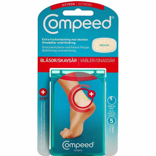 Køb Compeed Vabelplaster Sport Aktiv 5 stk. online hos apotekeren.dk