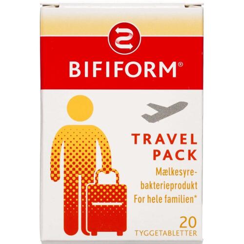 Køb Bifiform Travel Pack 20 stk. online hos apotekeren.dk