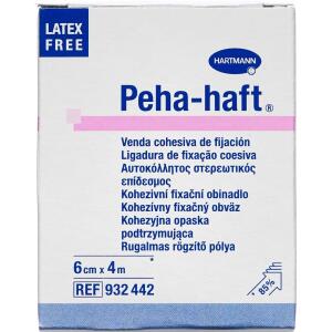 Køb Peha-haft fikseringsbind 6 cm x 4 m 1 stk. online hos apotekeren.dk