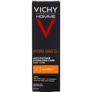 Køb Vichy Homme Hydra Mag-C+ 50 ml online hos apotekeren.dk