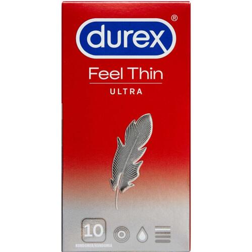 Køb Durex Feel Ultra Thin kondomer 10 stk. online hos apotekeren.dk