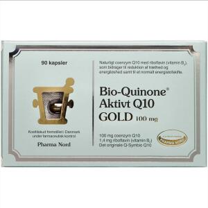 Køb Bio-Quinone Aktivt Q10 Gold kapsler 90 stk. online hos apotekeren.dk