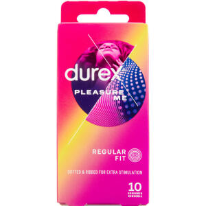 Køb Durex Pleasure Me Kondomer 10 stk. online hos apotekeren.dk